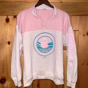 Vintage Model T SAN FRANCISCO California *USA* Zip Tourist Sweatshirt XL VTG